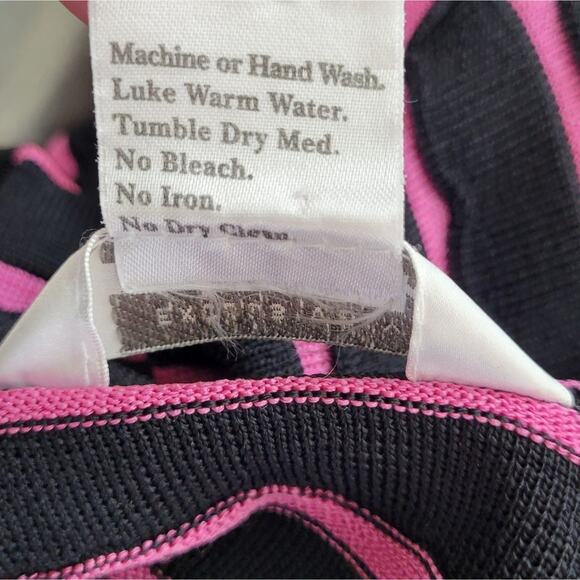 Exclusively Misook Scalloped Button Front Cardigan Sweater small - Picture 9 of 9